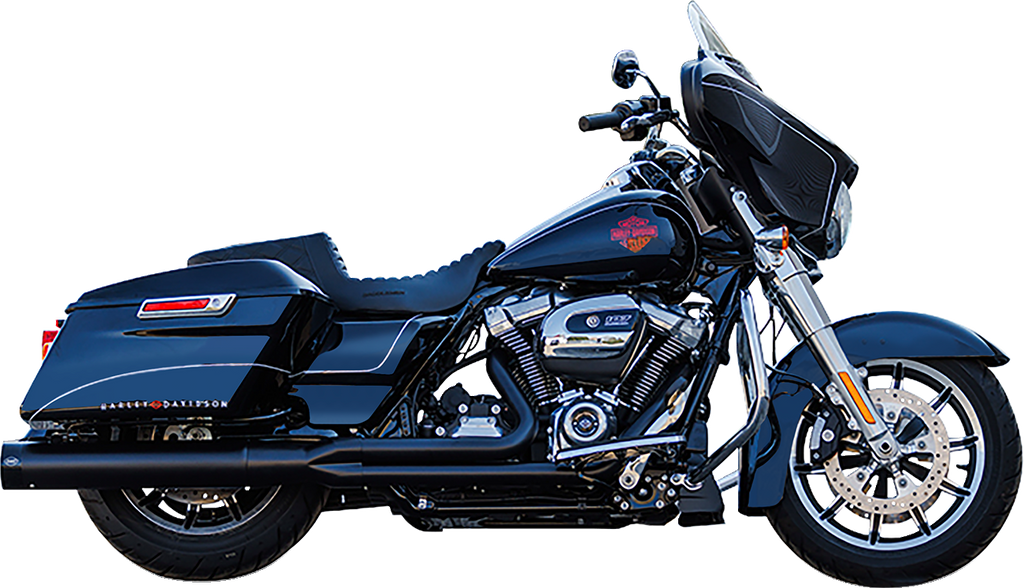 S&S CYCLE 2-into-1 Sidewinder Exhaust System - 50-State - Black - M8 Touring 550-0759 — image 4