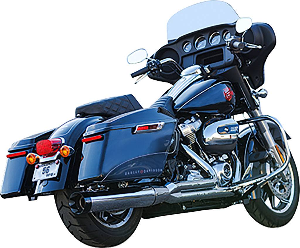 S&S CYCLE 2-into-1 Sidewinder Exhaust System - 50-State - Black - M8 Touring 550-0759 — image 5