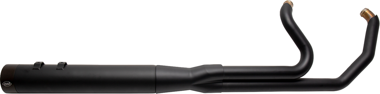 S&S CYCLE 2-into-1 Sidewinder Exhaust System - 50 State - Black - Touring '07-'16 550-0772 — image 2