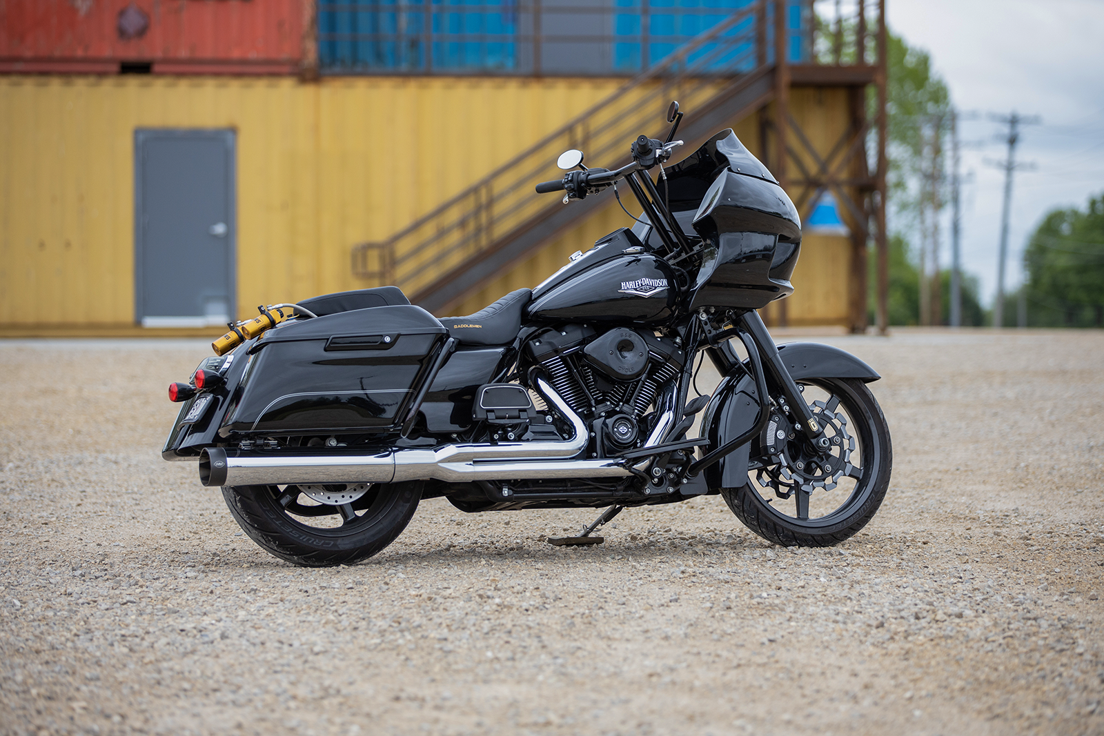 S&S CYCLE 2-into-1 Sidewinder® Exhaust System - '95-'16 FL - Chrome 550-0776 — image 2