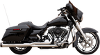 S&S CYCLE 2-into-1 Sidewinder® Exhaust System - '95-'16 FL - Black Ceramic 550-0777 — image 2