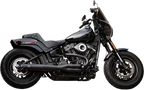 S&S CYCLE Super Street 2:1 Exhaust System - Black 550-0788 — image 1