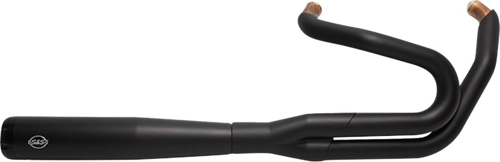 S&S CYCLE 2-into-1 Exhaust System - Black 550-0789 — image 3