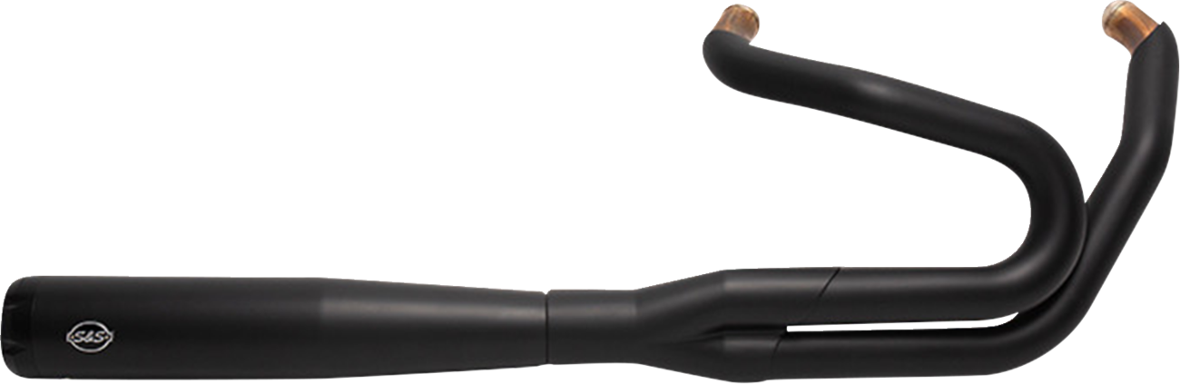 S&S CYCLE 2-into-1 Exhaust System - Black 550-0789 — image 3
