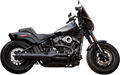 S&S CYCLE Exhaust - 2:1 - Black 550-0789B — image 1