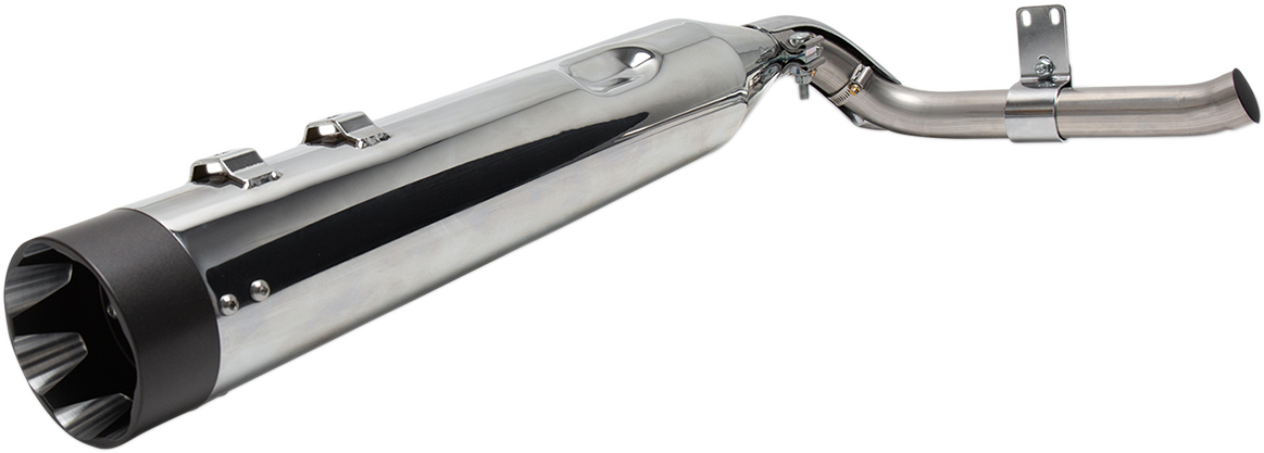 S&S CYCLE Shadow Muffler Kit - Chrome - '09-'16 FL 550-0829 — image 4
