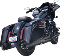 S&S CYCLE Shadow Muffler Kit - Black - '99-'08 FL 550-0830 — image 1