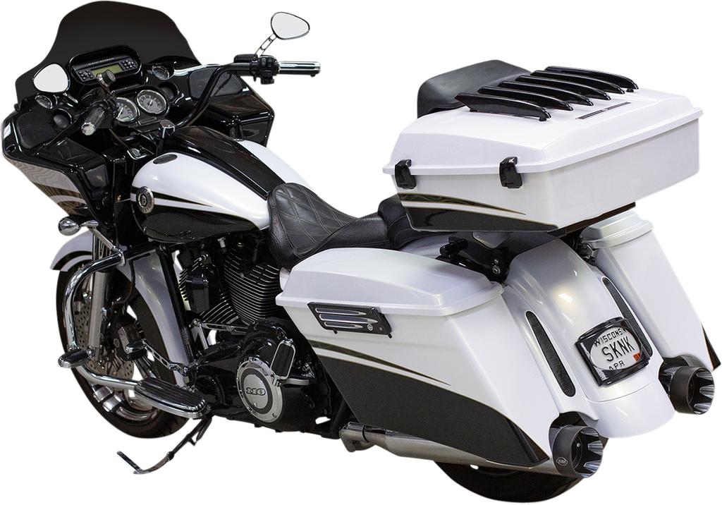S&S CYCLE Shadow Muffler Kit - Black - '99-'08 FL 550-0830 — image 2