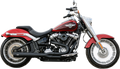 S&S CYCLE 2:1 50 State Exhaust for M8 Softail - Black 550-0846B — image 1
