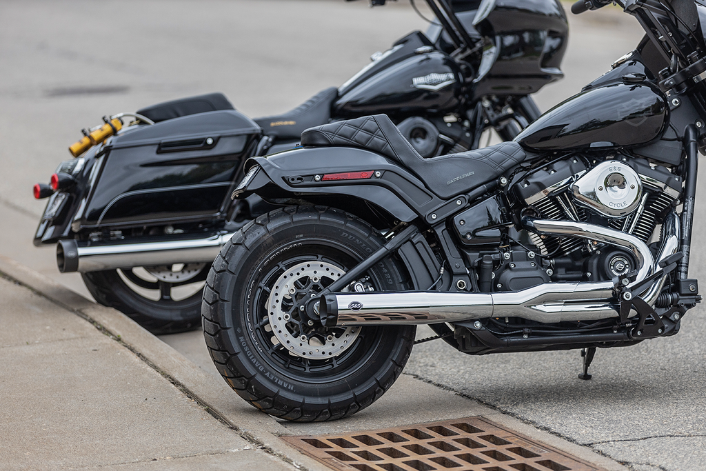 S&S CYCLE 2:1 50 State Exhaust for M8 Softail - Chrome 550-0847B — image 4