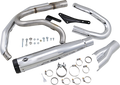 S&S CYCLE 2:1 Exhaust for M8 Softail - Chrome 550-0858 — image 1