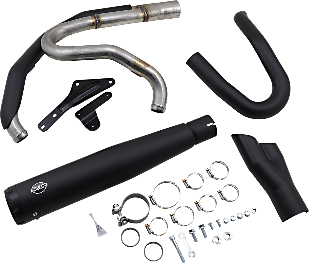 S&S CYCLE 2:1 Exhaust for M8 Softail - Chrome 550-0858 — image 2