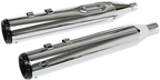 S&S CYCLE GNX Slip-On Mufflers - 4-1/2" - Chrome - M8 FL 550-0991 — image 1