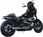 S&S CYCLE 2-into-1 Superstreet Exhaust System - 50 State - M8 Softail - Stainless Steel 550-0996B — image 2