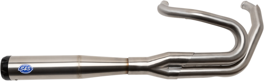 S&S CYCLE 2-into-1 Superstreet Exhaust System - 50 State - M8 Softail - Stainless Steel 550-0996B — image 4