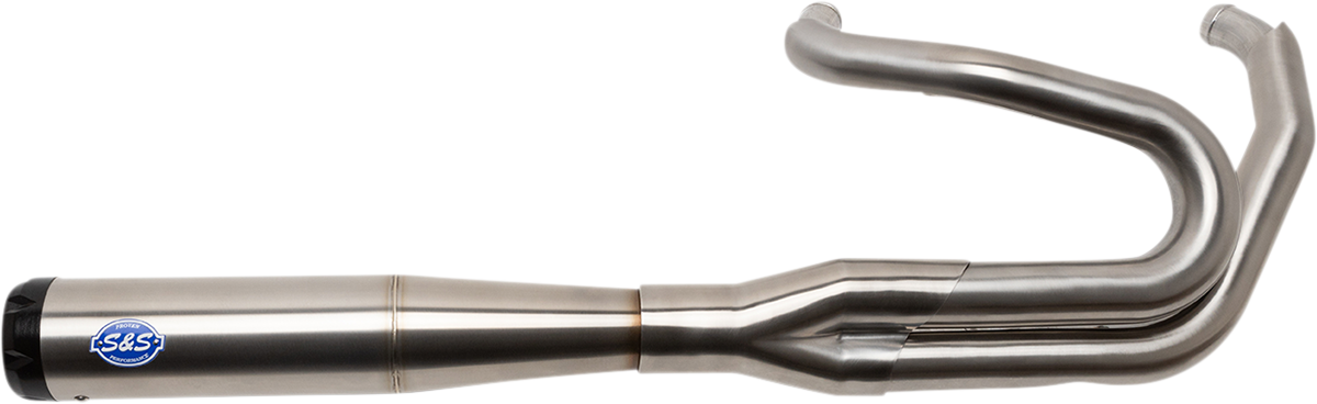 S&S CYCLE 2-into-1 Superstreet Exhaust System - 50 State - M8 Softail - Stainless Steel 550-0996B — image 4