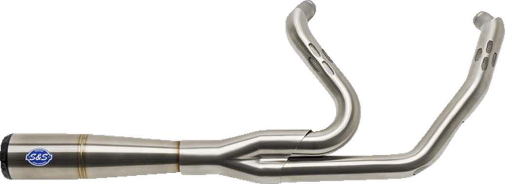 S&S CYCLE 2-into-1 Diamondback Exhaust System - Stainless Steel - Race Only 550-1000 — image 2