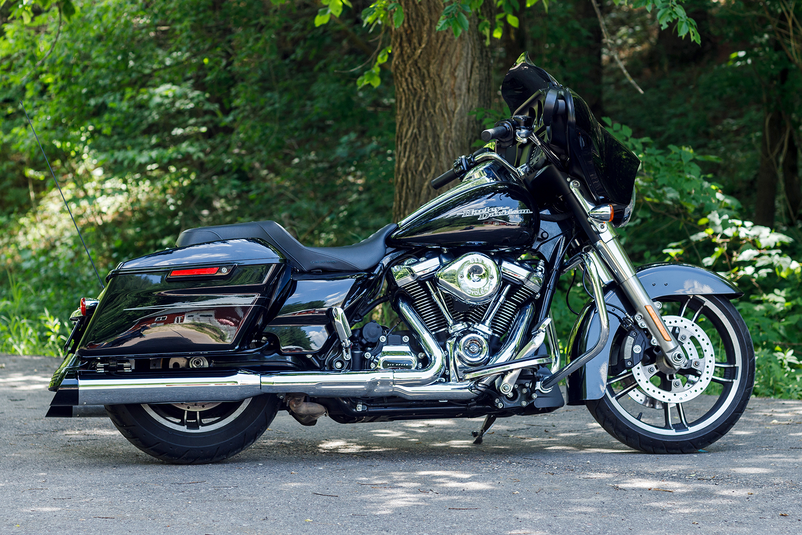 S&S CYCLE 4-1/2" Chrome MK45 Cutlass Performance Mufflers 550-1011 — image 3