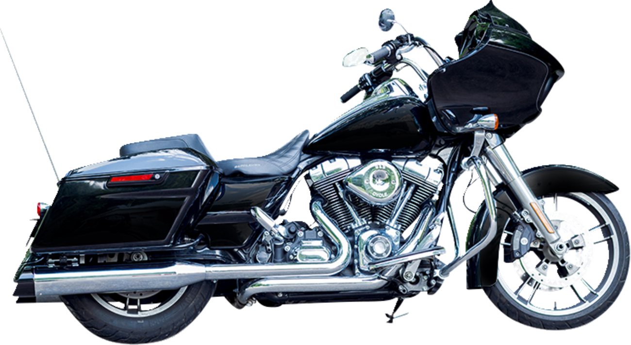 S&S CYCLE 4-1/2" Chrome MK45 Cutlass Performance Mufflers 550-1017 — image 1