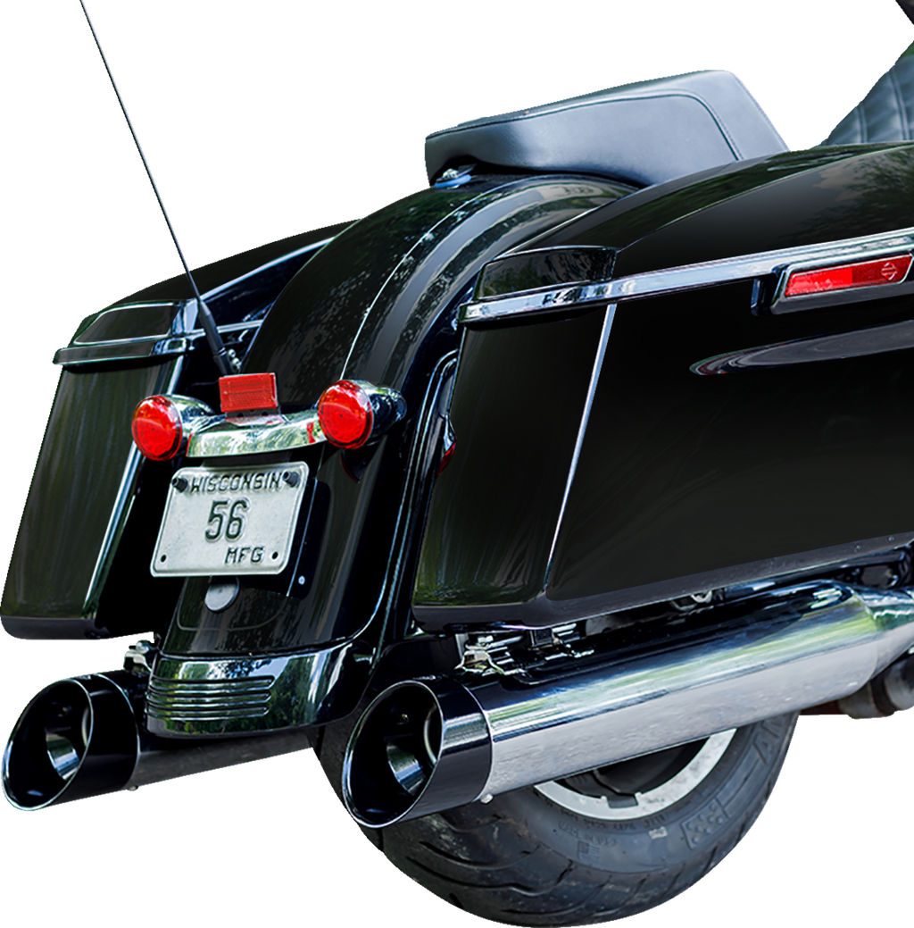 S&S CYCLE 4-1/2" Chrome MK45 Cutlass Performance Mufflers 550-1017 — image 2