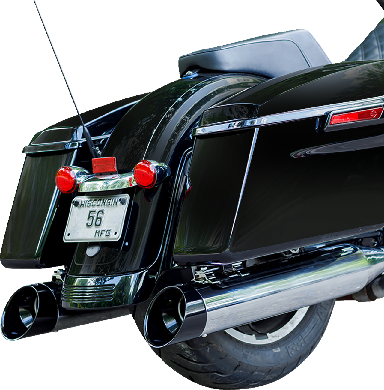 S&S CYCLE 4-1/2" Chrome MK45 Cutlass Performance Mufflers 550-1017 — image 2