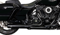 S&S CYCLE 2-into-1 Diamondback Exhaust System - Guardian Black - Race Only 550-1028 — image 1