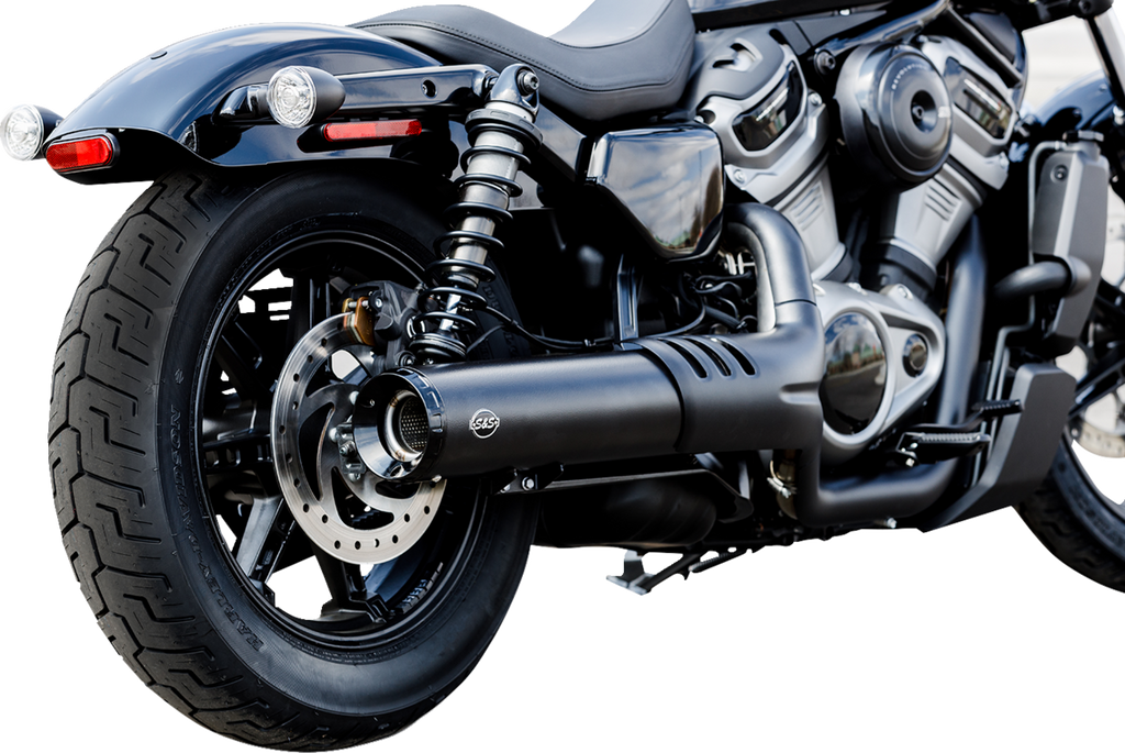 S&S CYCLE 4-1/2" Grand National Slip-On Muffler - Black - RH975 Nightster 550-1074 — image 3
