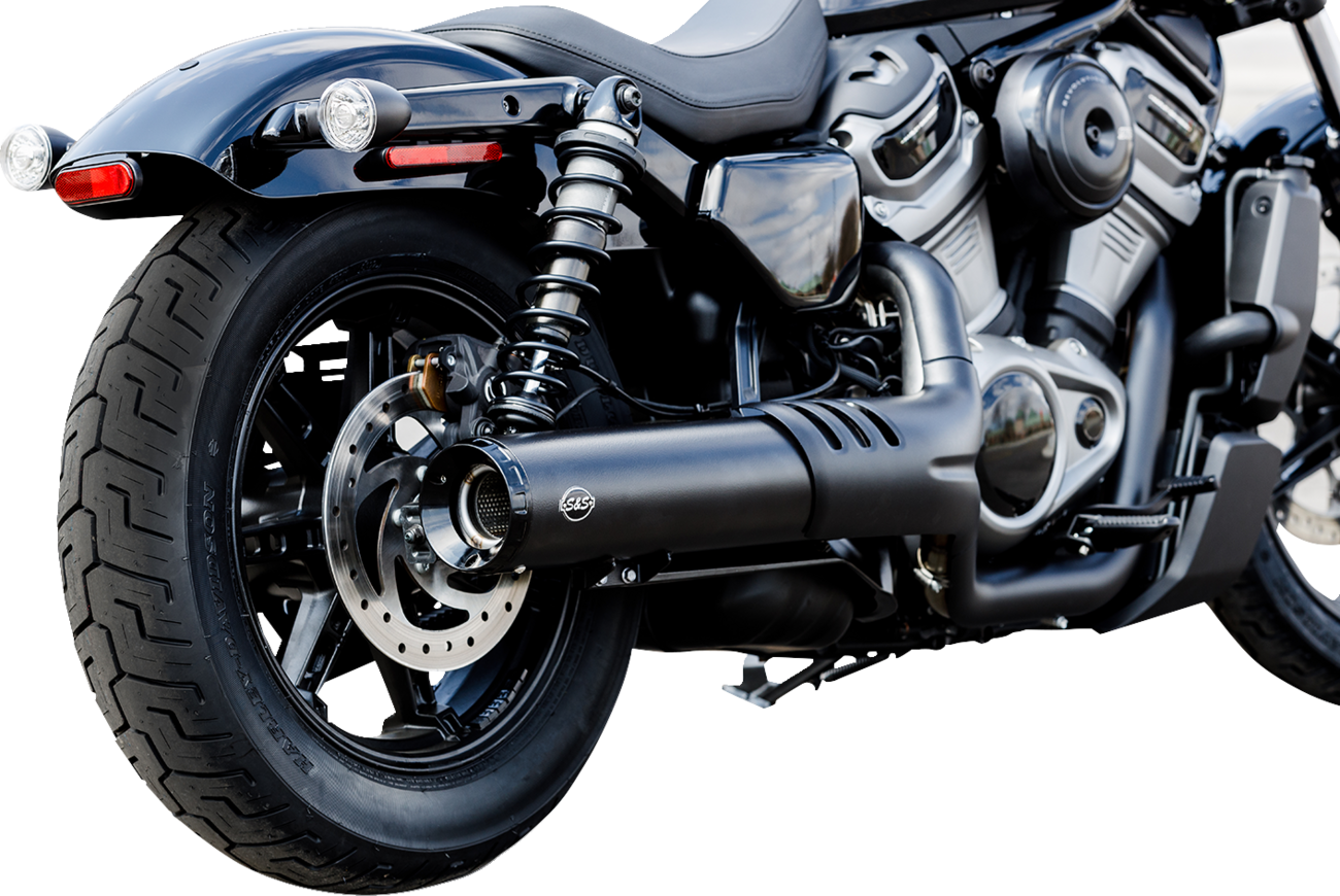 S&S CYCLE 4-1/2" Grand National Slip-On Muffler - Black - RH975 Nightster 550-1074 — image 3