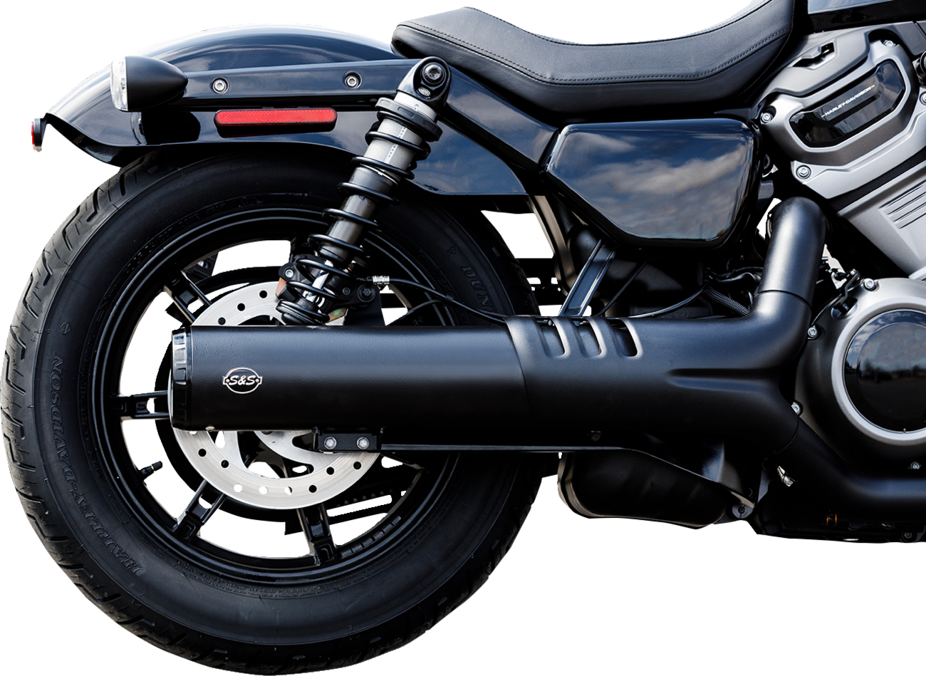 S&S CYCLE 4-1/2" Grand National Slip-On Muffler - Black - RH975 Nightster 550-1074 — image 4