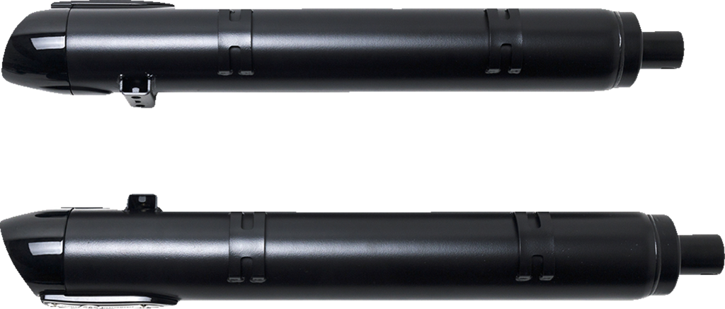 S&S CYCLE 4" Broadhead Slip-On Mufflers - Slash Cut - Black 550-1075 — image 11