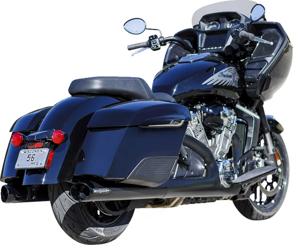 S&S CYCLE 4" Broadhead Slip-On Mufflers - Slash Cut - Black 550-1075 — image 6