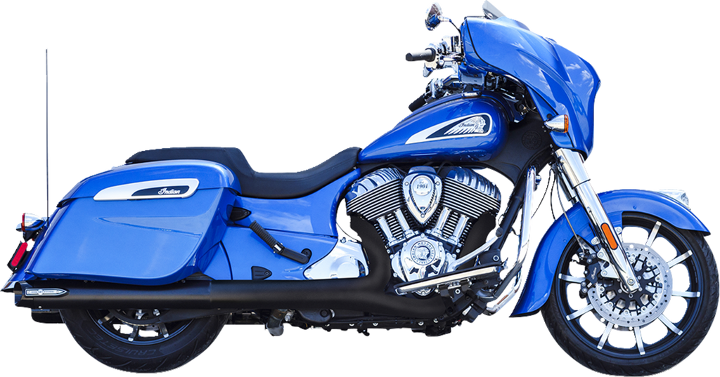 S&S CYCLE 4" Broadhead Slip-On Mufflers - Slash Cut - Chrome 550-1076 — image 19