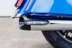 S&S CYCLE 4" Broadhead Slip-On Mufflers - Slash Cut - Chrome 550-1076 — image 5