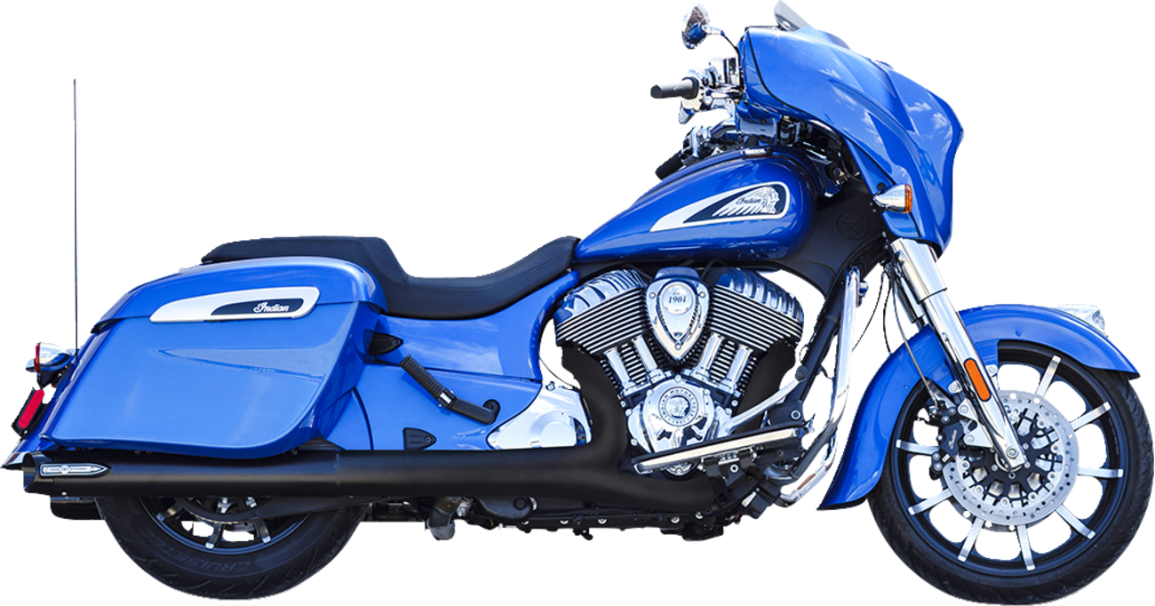 S&S CYCLE 4" Broadhead Slip-On Mufflers - Fishtail - Chrome 550-1077 — image 19