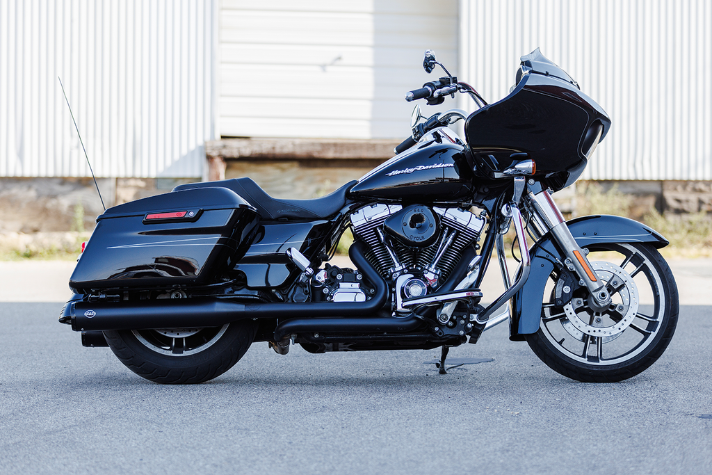 S&S CYCLE 4-1/2" GNX Slip-On Mufflers - Guardian Black 550-1078 — image 6