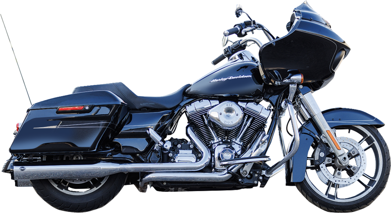 S&S CYCLE 4-1/2" GNX Slip-On Mufflers - Chrome 550-1079 — image 1