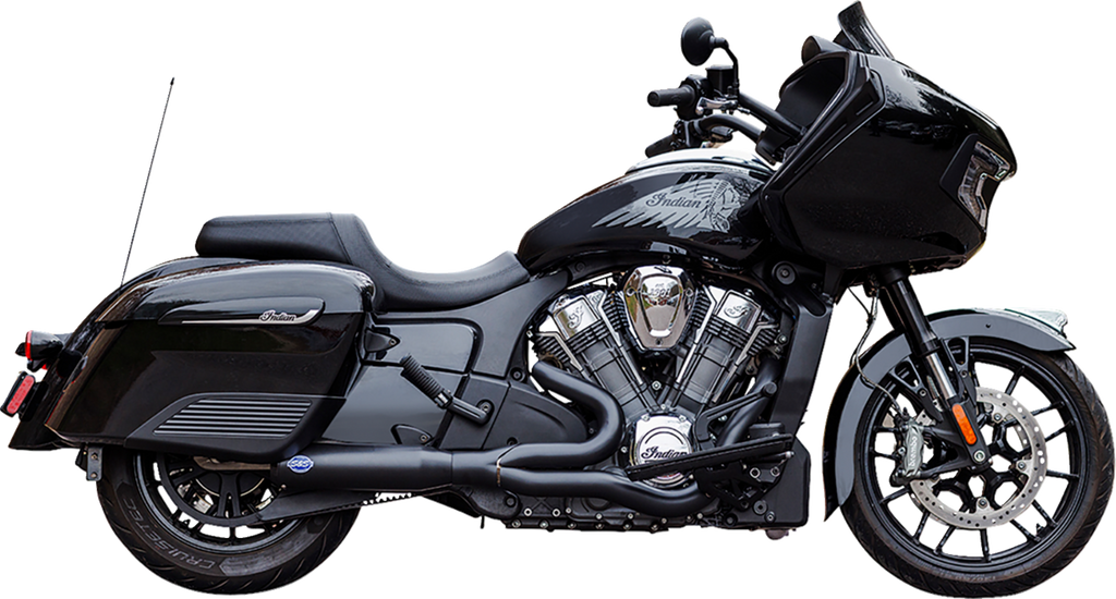 S&S CYCLE 2-into-1 Qualifier Exhaust System - 50-State - Brushed - Stainless Steel 550-1083 — image 7