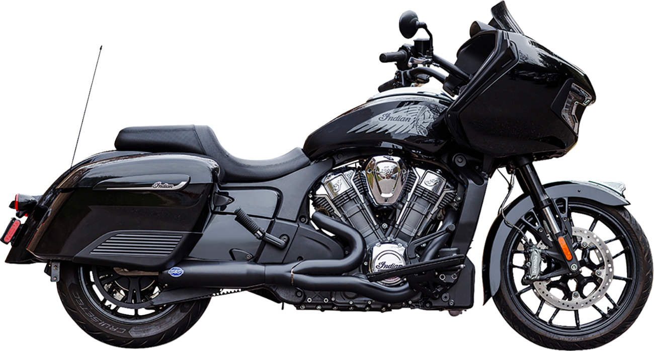 S&S CYCLE 2-into-1 Qualifier Exhaust System - 50-State - Brushed - Stainless Steel 550-1083 — image 7