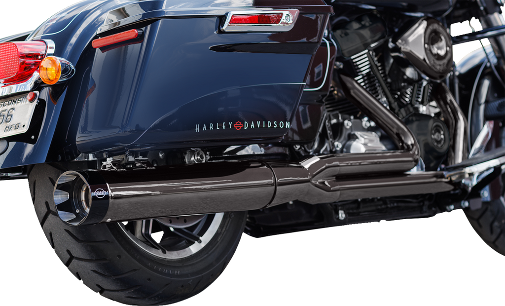 S&S CYCLE 2-into-1 Lava Chrome Sidewinder® Exhaust System - Race Only 550-1087 — image 4