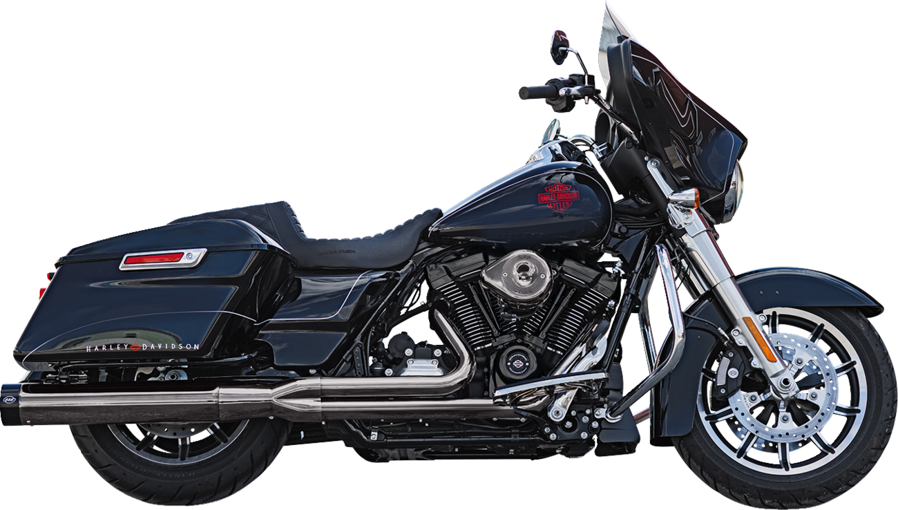 S&S CYCLE 2-into-1 Lava Chrome Sidewinder® Exhaust System - Race Only 550-1087 — image 5