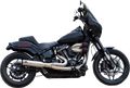S&S CYCLE 2-into-1 Qualifier Exhaust System - 50-State - Silver - Softail 550-1103 — image 1