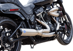 S&S CYCLE 2-into-1 Qualifier Exhaust System - 50-State - Black - Softail 550-1104 — image 4