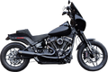 S&S CYCLE 2-into-1 Qualifier Exhaust System - Race Only - Guardian Black 550-1106 — image 1