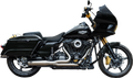 S&S CYCLE 2-into-1 Qualifier Exhaust System - 50-State - Silver 550-1108 — image 1