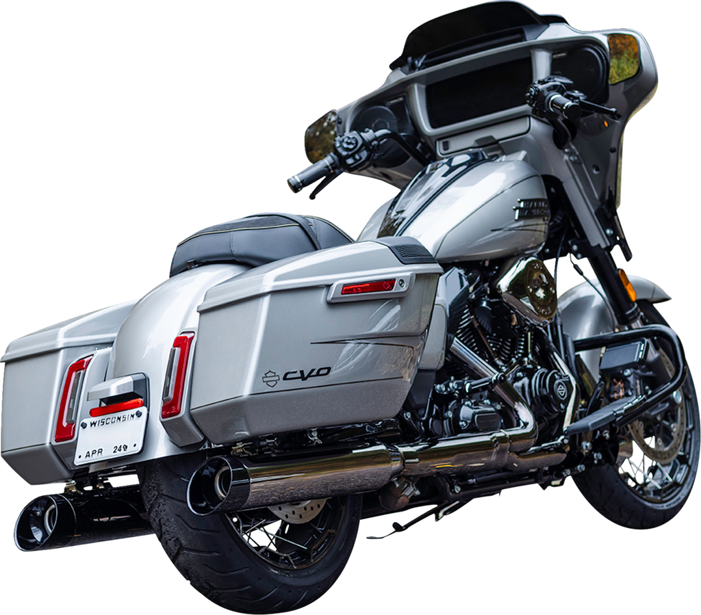 S&S CYCLE 4-1/2" MK45 Performance Slip-On Mufflers - Lava Chrome - 50-State 550-1113 — image 1