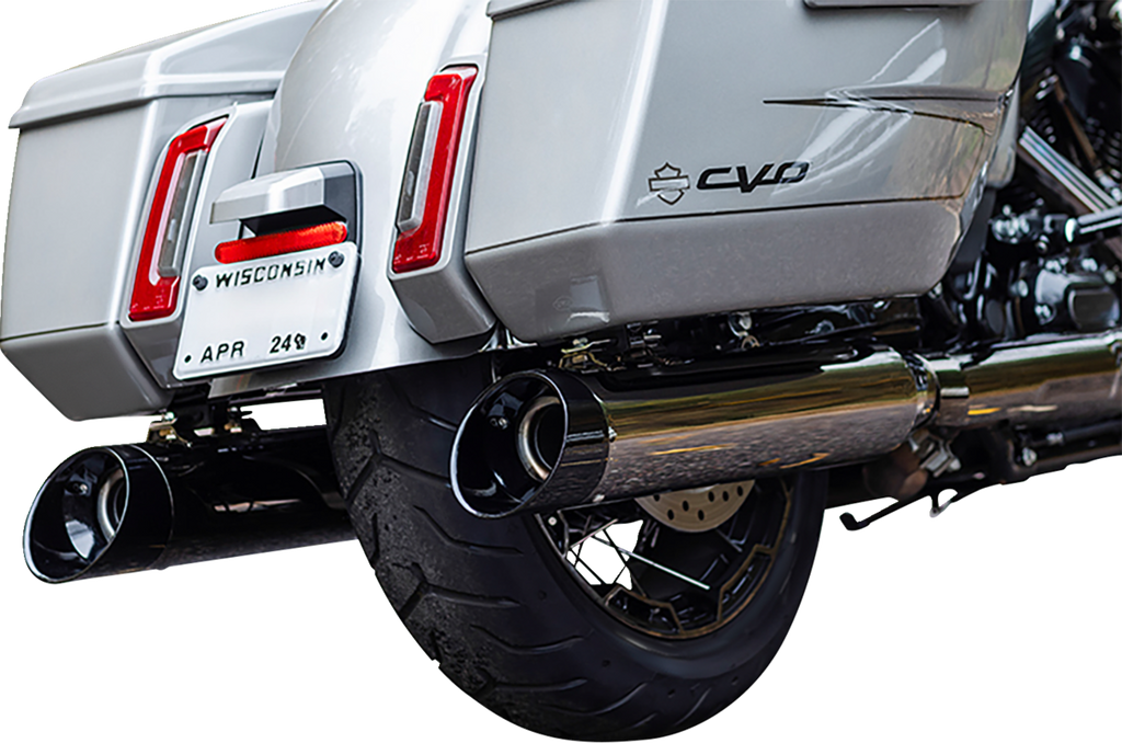 S&S CYCLE 4-1/2" MK45 Performance Slip-On Mufflers - Lava Chrome - 50-State 550-1113 — image 2