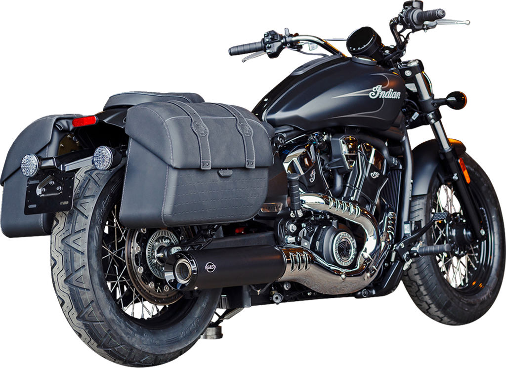 S&S CYCLE Grand National Slip-On Mufflers - Black - 50-State 550-1121 — image 2