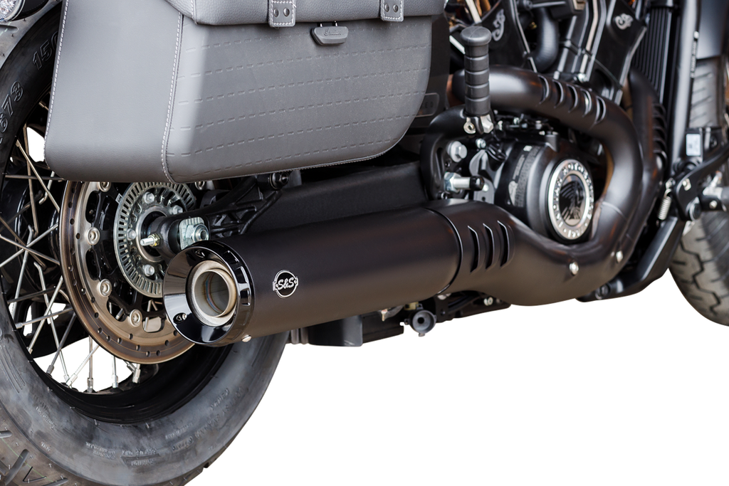 S&S CYCLE Grand National Slip-On Mufflers - Black - 50-State 550-1121 — image 3