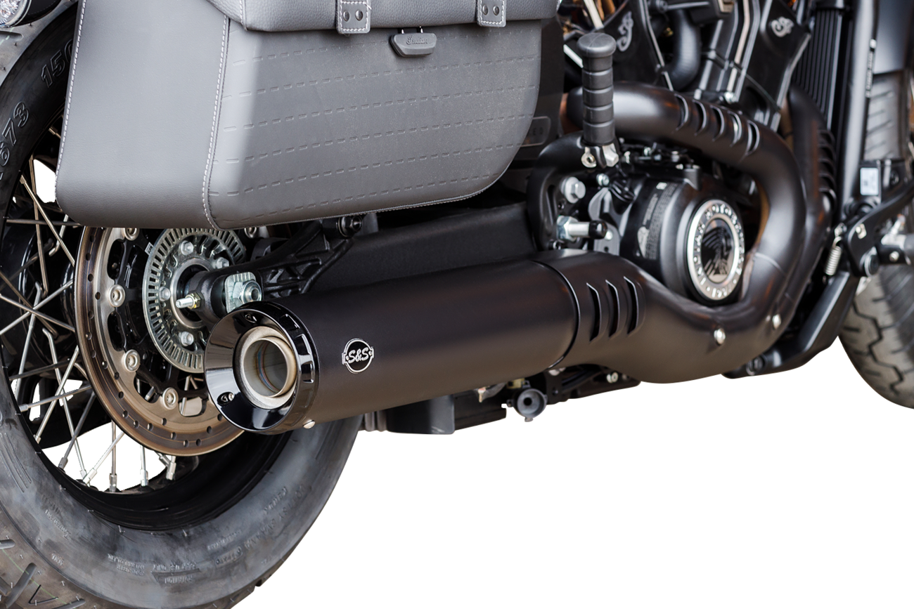 S&S CYCLE Grand National Slip-On Mufflers - Black - 50-State 550-1121 — image 3