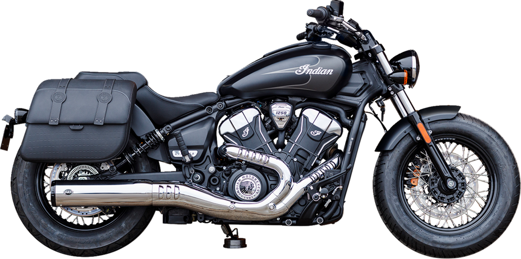 S&S CYCLE Grand National Slip-On Mufflers - Chrome - 50-State 550-1122 — image 1